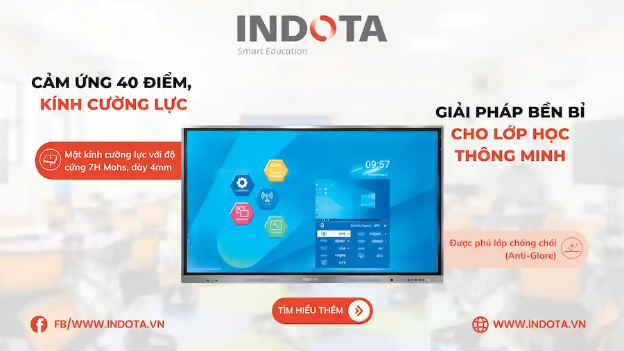 CẢM ỨNG 40 ĐIỂM, KÍNH CƯỜNG LỰC – GIẢI PHÁP BỀN BỈ CHO LỚP HỌC THÔNG MINH